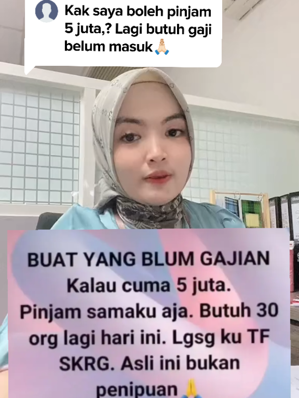 sudah banyak testi dari nasabah baru kami ya bund dan sudah pada cair semua Alhamdulillah 🙏🏻😍 #pinjamanuang #pinjamankoperasi #pinjamancepat #pinjamanterbaru2025 #videotrending 