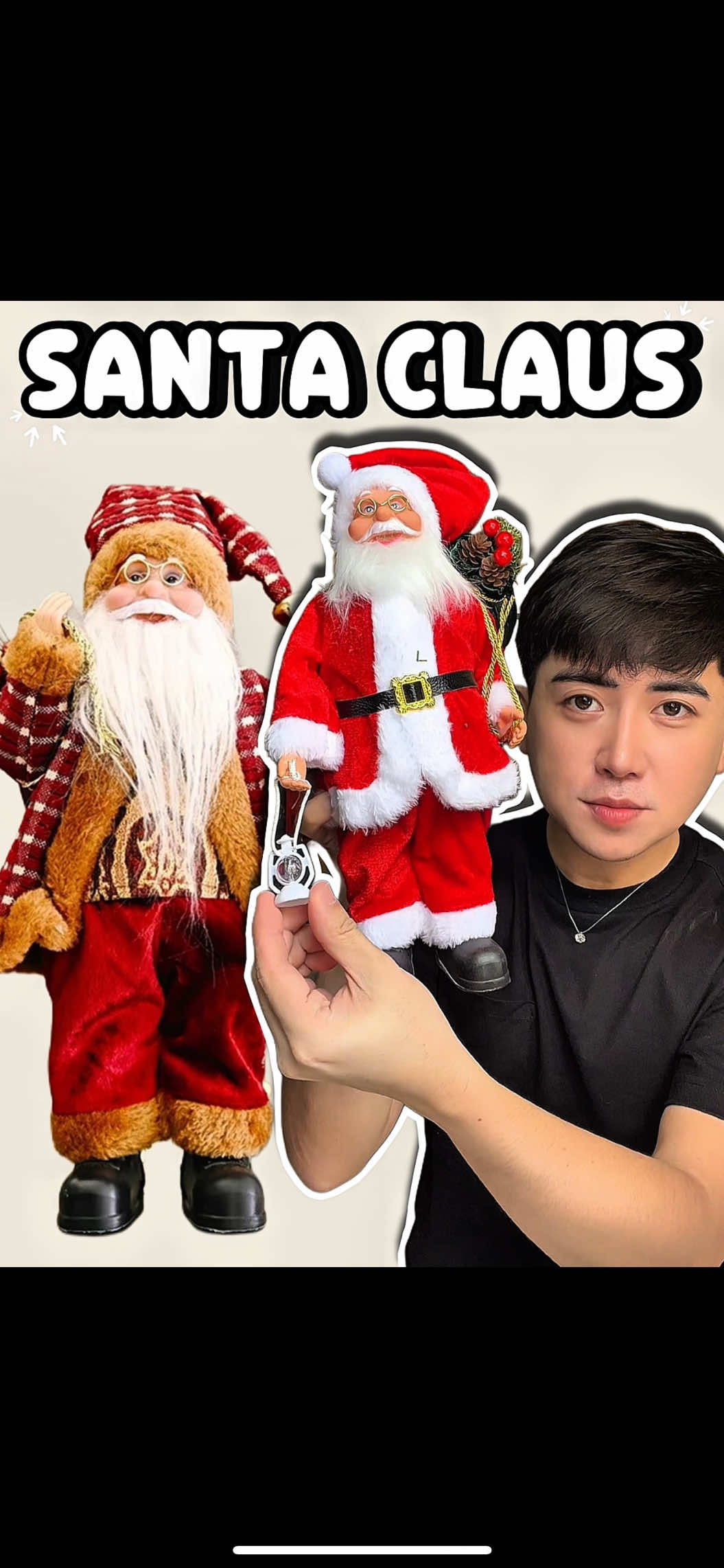 Parang di kumpleto ang Christmas Decorations kapag wala si Santa Claus! Grabe, sobrang ganda nga nung quality ng nga nabili kong Santa Claus figures dito! #santaclaus #santaclausdecoration #christmasdecorations #christmasdecorationideas #christmas 