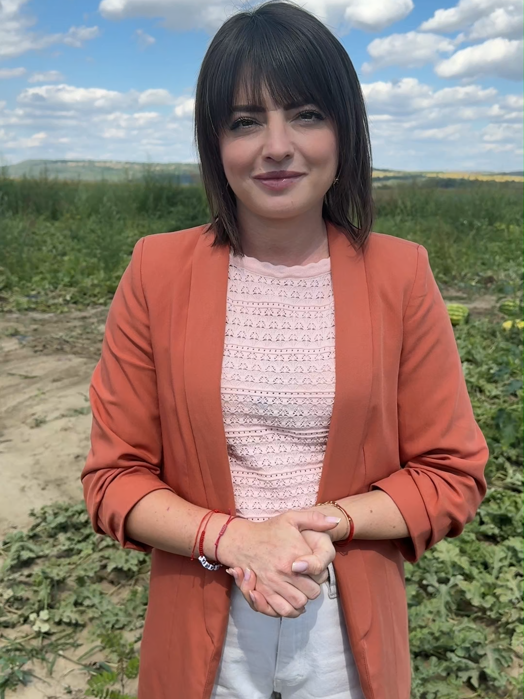 Vremea a fost perfectă anul acesta pentru recolta de pepeni. În Probota, Iaşi, cunoscută drept 