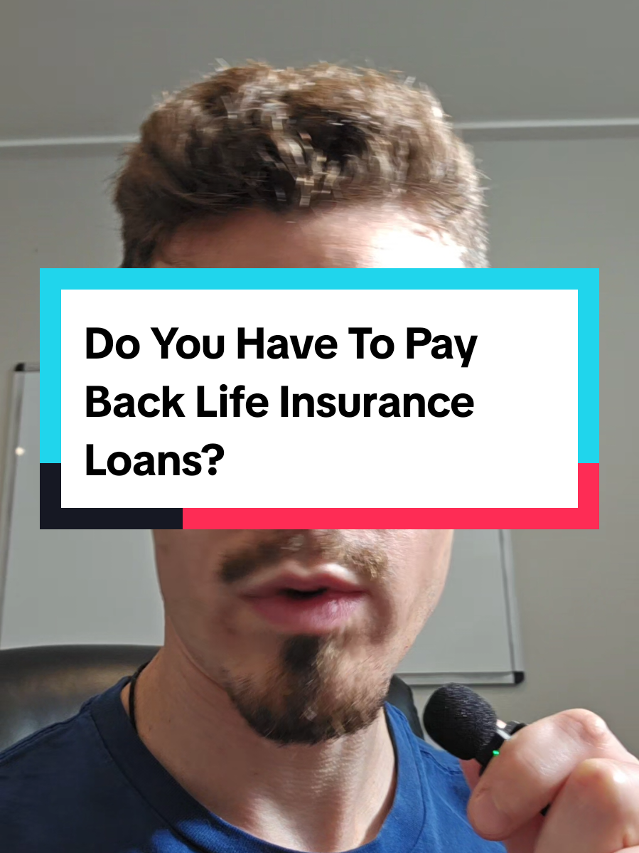 Replying to @davidteeljr Do you HAVE to pay back a #lifeinsurance loan? Not necessarily. Think of the life insurance loan like a line of credit. So long as you have cash value in your policy, you technically don't HAVE to pay the loan back. That's because upon your eventual passing, the death benefit cancels out any outstanding loan balance. Then the difference pays to beneficiaries.  However, I recommend paying back the loan. The #beyourownbank concept hinges on your doing your part and 