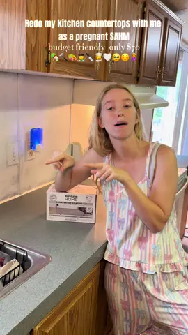 THEY LOOK SO GOOD! I’m ordering the backsplash TODAY girl🥹 it’s about time we got rid of some Of the green! 🥹☺️  #kitchenrenovation #homerenovation #realisticmomlife #homerepairs #budgetfriendly 