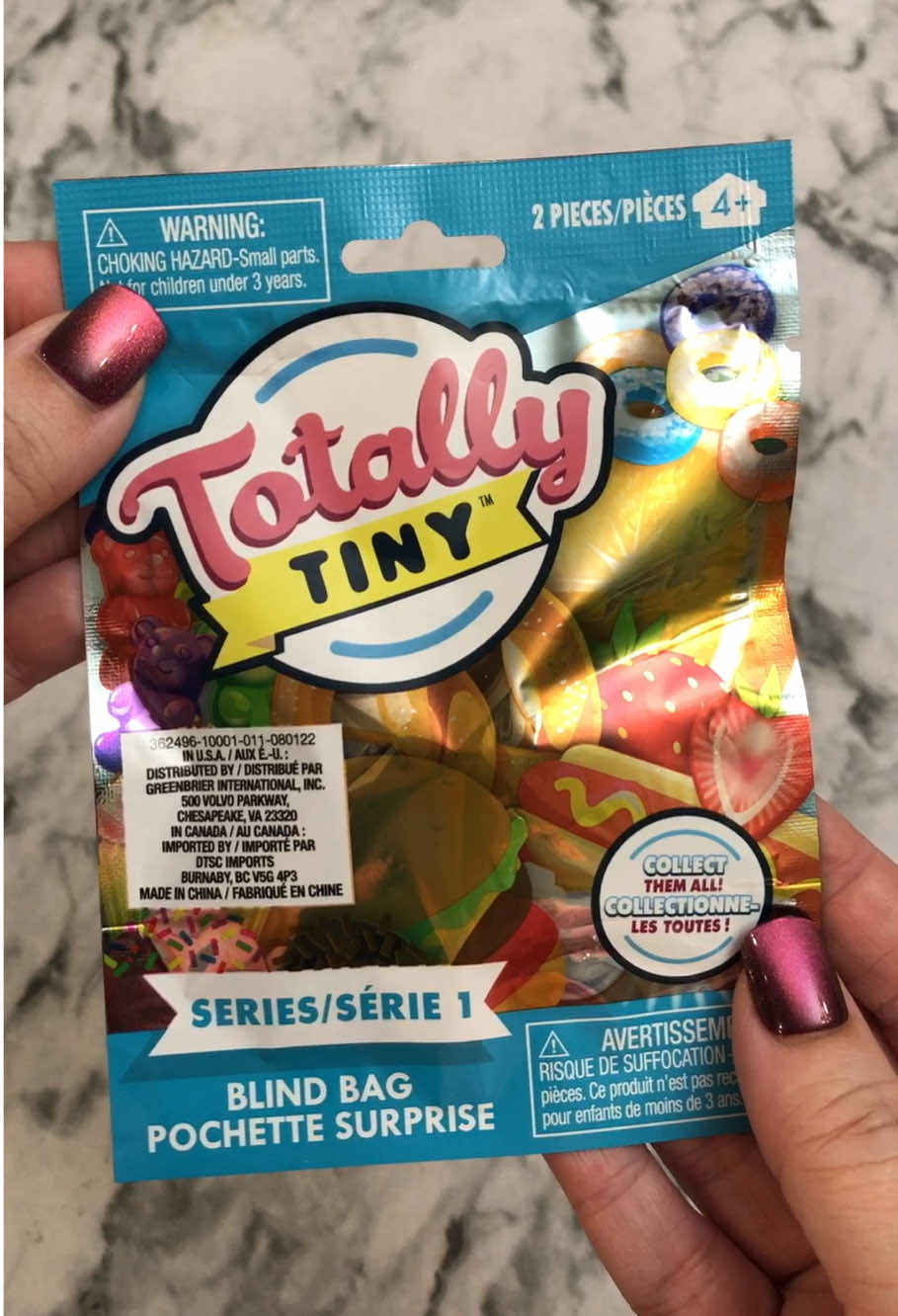 Totally Tiny Blind Bag!  The cutest lil’ mini foods! #mini #miniature #asmr #cookies #unboxing @Just Play @RenBeanie 