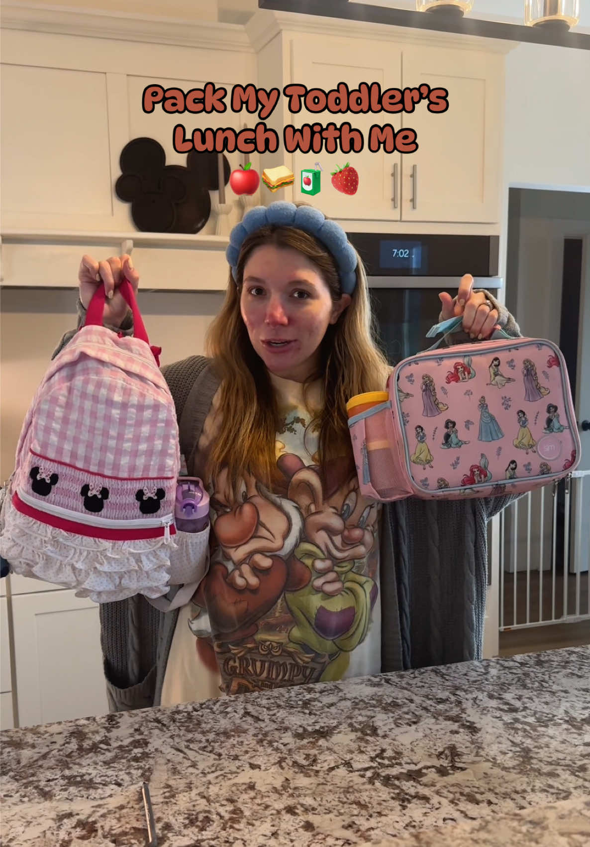 Landry is absolutely crushing it as a big sis!! She was so excited to go to school this morning 🥹🧃🍎 #morningroutine #toddlerlunch #sahmof3 #toddlermom #toddlermomlife 
