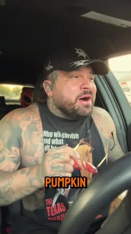 Pumpkin spice haters. We have arrived. What you gonna do about it? #horror #halloween #pumpkinspice #icedcoffe #spookyseason 