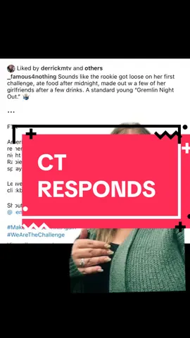 Replying to @brandalayforever #greenscreen #cttamburello #clapback #thechallengeallstars #thechallenge 