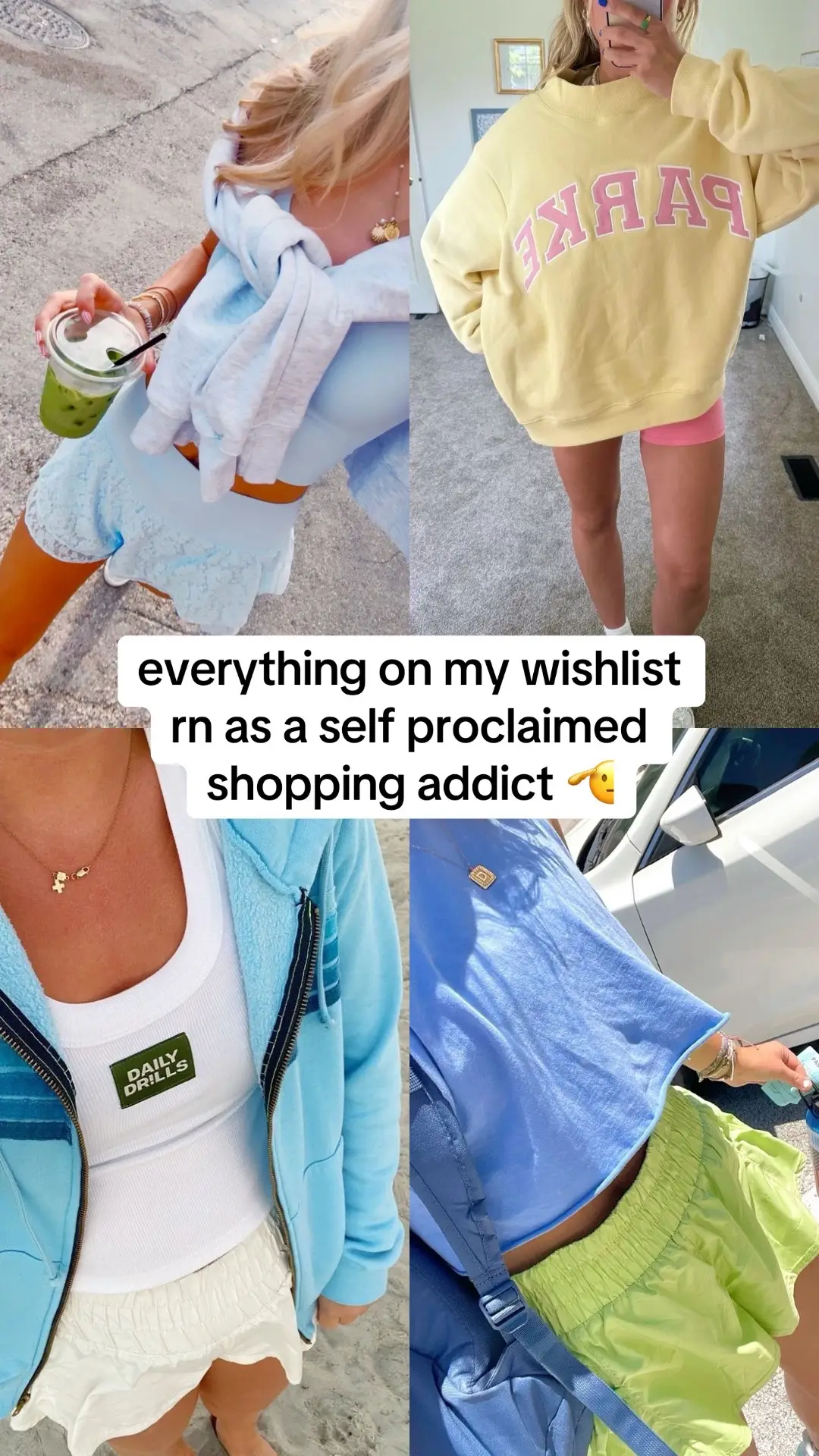 The definition of shopping is my cardio 😌🛍️ #preppyaesthetic #trendy #backtoschool #OOTD #classootd 