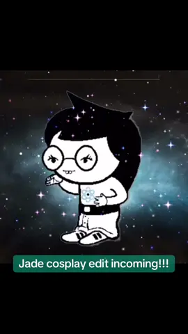 Why post cosplay photos in a normal way when I can edit them  #edit #homestuck #jadeharley #jadeharleycosplay #starryawwn 