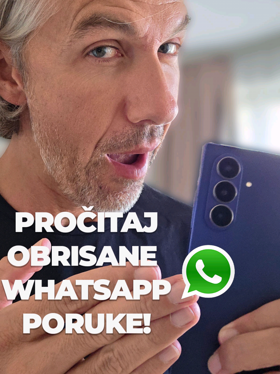 Ako ni znao, izbrisane WhatsApp poruke o dalje možeš pročitati! Evo kako. #samsunggalaxyzfold7 #samsunggalaxys25ultra @Samsung Hrvatska 