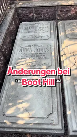 Kleine Änderungen bei Boot Hill, dem Friedhof in Disneyland Paris. . #disneylandparis #reisetipps #freizeitpark #tippsundtricks #boothill 