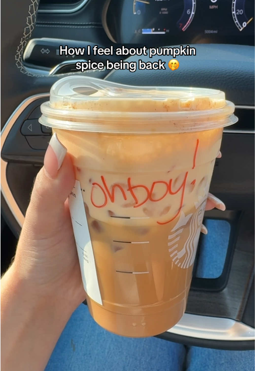 @Starbucks #pumpkinseason #pumpkinspice 