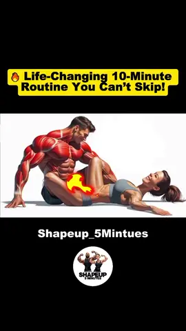 Life-changing 10-Minute Routine You Can't Skip! #exercisetips #homeworkout #exerciseathome #exerciseroutine #Fitness 
