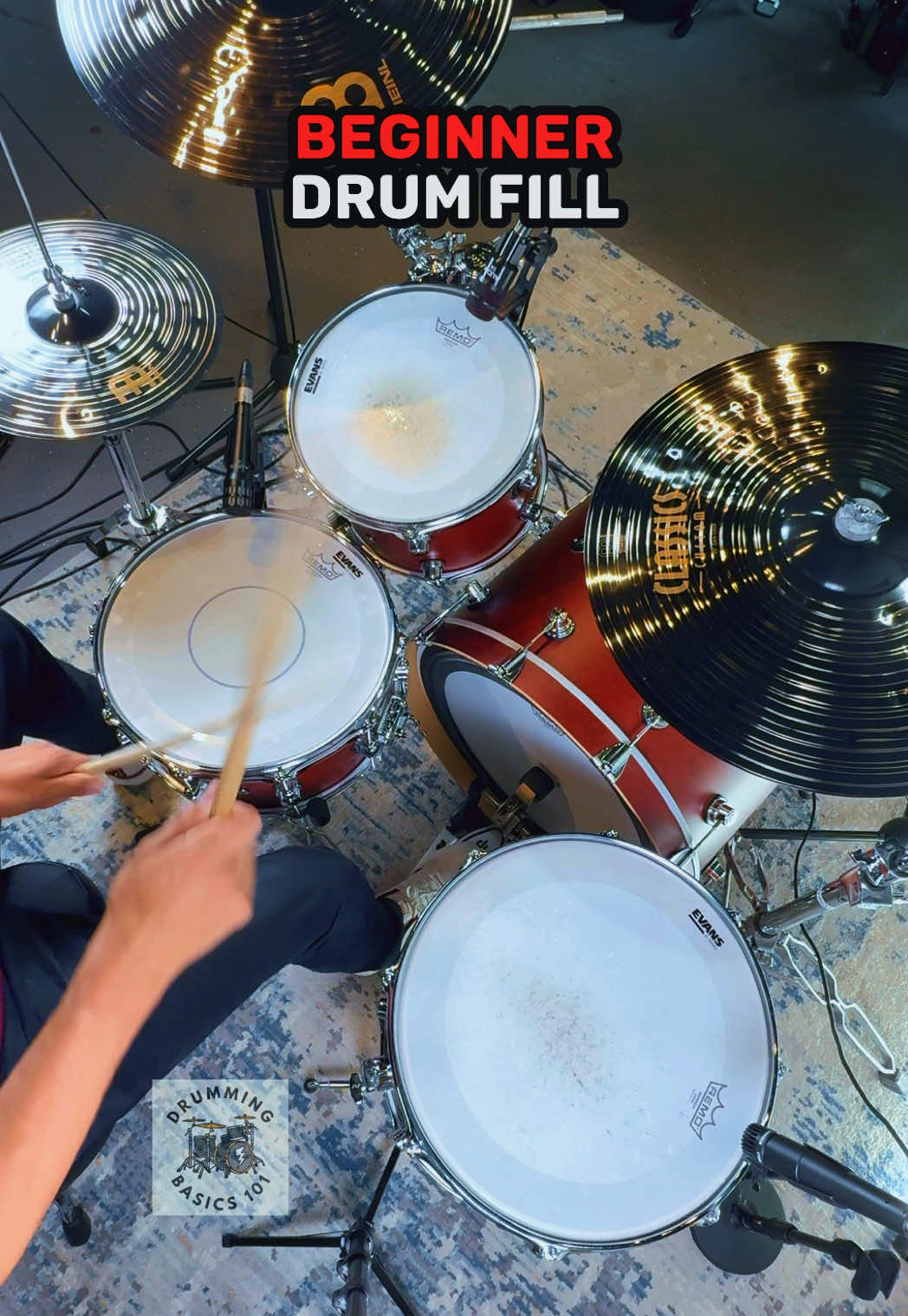 🥁 Anyone Can Master This Drum Fill! 🔥 In this quick drum lesson, I’ll show you how to take a basic drum rudiment and turn it into a powerful drum fill. Perfect for beginner drummers who want to sound pro without getting overwhelmed. #BeginnerDrums #DrumFill #DrumLesson #drums #musician 