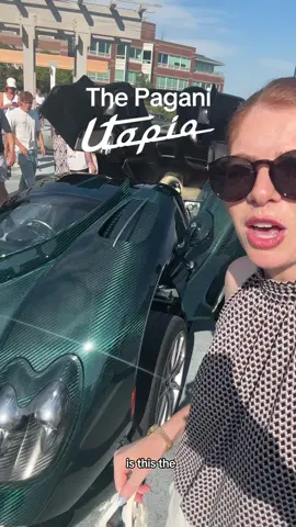 What’s your favorite hypercar? This was my first time seeing the pagani utopia in person absolutely gorgeous #pagani 