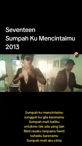 5ang Juara merupakan album musik kelima sekaligus album kompilasi karya Seventeen. Dirilis pada tahun 2013. Lagu utamanya Sang Juara dan Sumpah Ku Mencintaimu. Album ini berisi 6 lagu baru, serta sisanya merupakan lagu di album-album terdahulu Seventeen yang telah di aransemen ulang. Seventeen merupakan sebuah grup musik pop rock asal Yogyakarta, Indonesia yang aktif antara 17 Januari 1999 hingga 24 Desember 2018...#seventeen #sumpahkumencintaimu #seventeensumpahkumencintaimu #channelmusic #musicchannel #laguindonesia #laguindonesiajadul #song #musik #lagu #fyp 