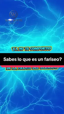 No seas un fariseo #tonyblest #notequites #cristovive #fariseo #dios 