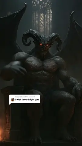 I am ready for any mortal #demon #fyp #horrortok #ai #horror 