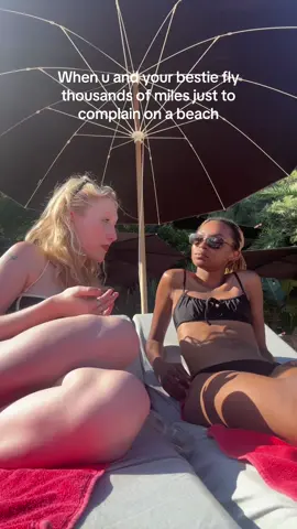 Every vacation with bestie be like… #bestfriend #bestie #vacation #travelhumor #fyp 