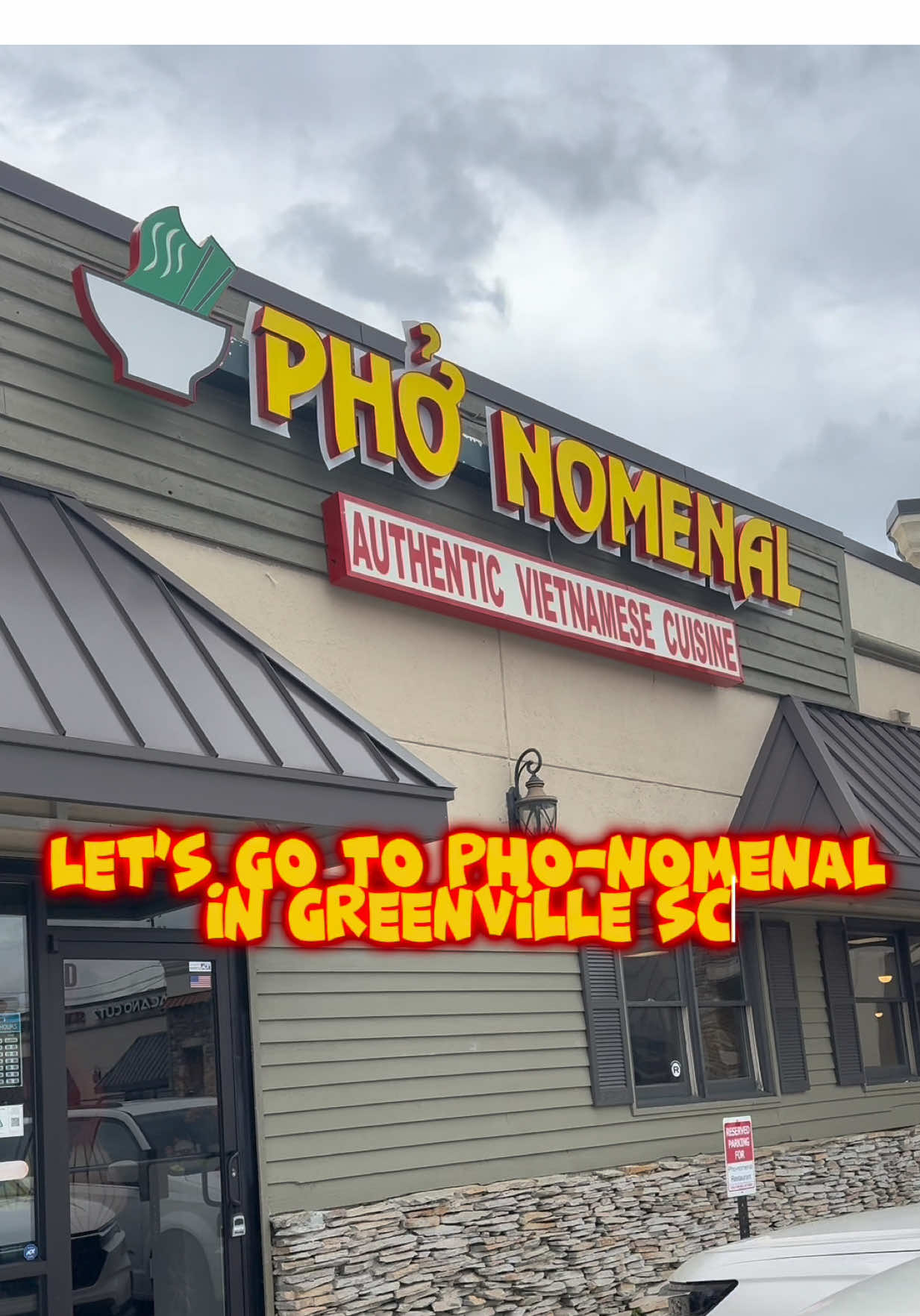 If you are in the Greenville SC location, go check out PHO NOMENAL 🍜🔥 9.5/10 #pho #noodleville #vietnamese #authentic #foodreview 