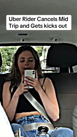 Uber Rider Cancels Mid Trip and Gets kicks out #uberdriver #driver #uber #rider #usatrending 