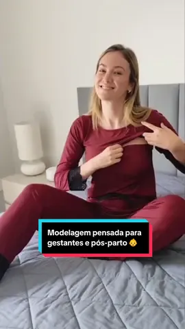 🤱 Conforto e praticidade para mamães – Kit 2 Pijamas de Amamentação!  Compre Aqui: https://s.shopee.com.br/6fXPBfmYjZ ID: BKW-EEN-RBR . . . . #Deus #maternidade #gestante #pijama #video_viral 