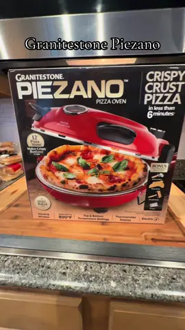 Stone Baked Pizza Quality at Home 😍🍕 #PizzaNight #PizzaOven #GraniteStone #WhatsForDinner #DIYPizza 