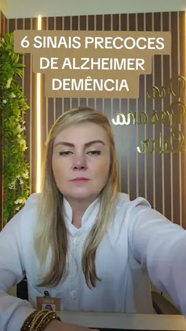 6 SINAIS QUE VOU TER DEMENCIA OU ALZHEIMER #saude 