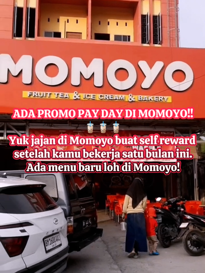 Sudah gajian kan?? Yuk kasih self reward buat dirimu setelah kamu lelah bekerja satu bulan ini. Jajan di Momoyo salah satunya, ada promo pay day loh. #promomakangajian #adtreego #momoyo #momoyoeggwaffel #pekanbaru 