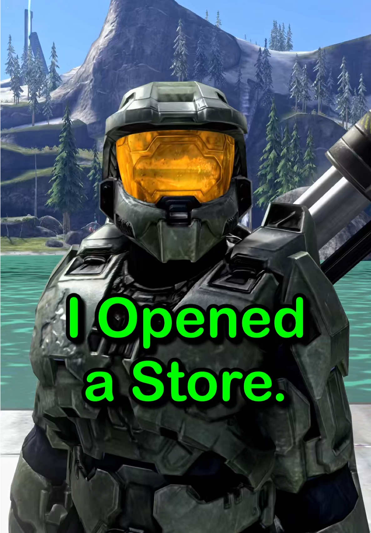 Master Chief Opens a Store. #Halo #sitcom #masterchief 