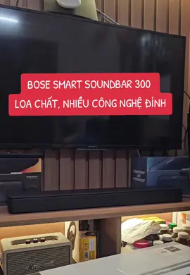 BOSE SMART SOUNDBAR 300 - CHẤT ÂM HAY, NHIỀU KẾT NỐI ĐỈNH  #bose #soundbar #bosesmartsoundbar300 #trieuvuongspeakers 