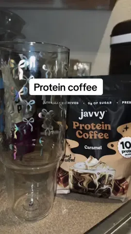 One day I’ll get a throther 🤣🤣 yes I did mix it up better  #fyp #proteincoffee #fall 