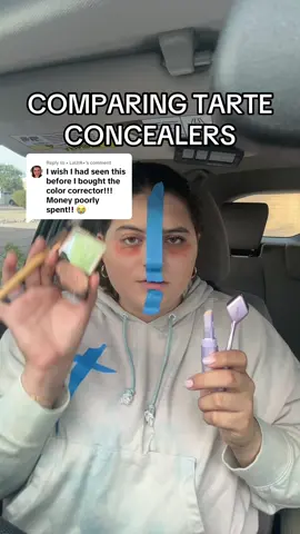 Replying to @• LaUrA• #us #tartereview #tartecolorcorrector #tarteshapetapeblur #tarteconcealer 