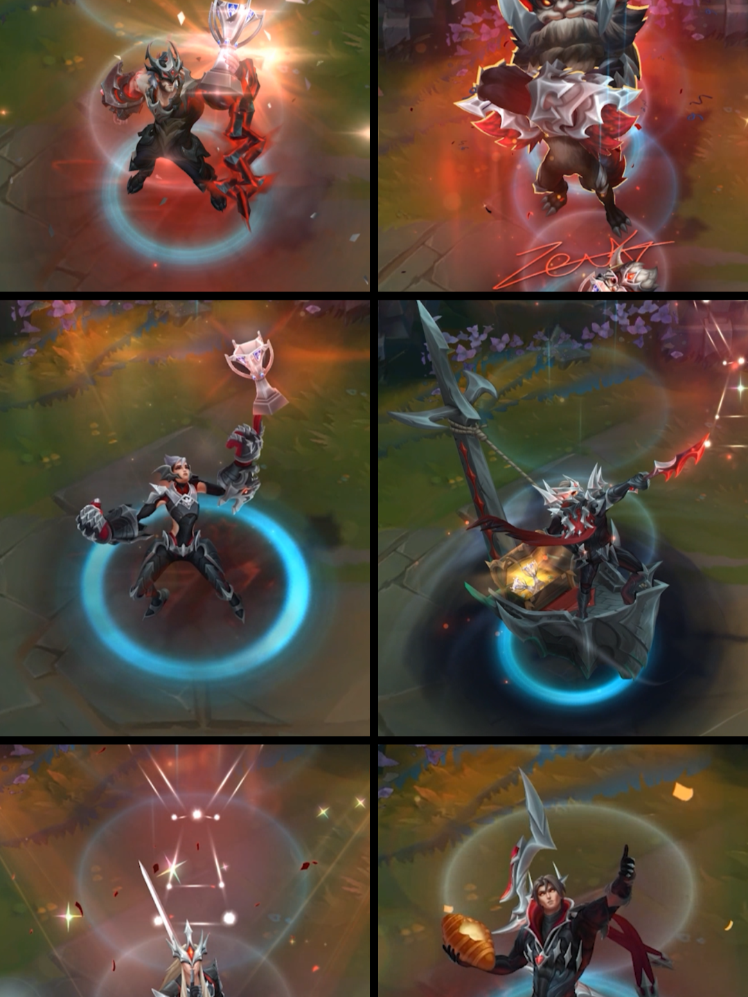 The 2024 World Champions, here to stay. The T1 Worlds Skins have taken their place in PBE. #leagueoflegends #leaguetok