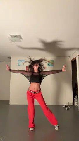 When the beat hits harder than your coffee this morning ☕💥   #DanceEnergy #HipHopGroove #OrangeVibes #WildThoughtsRemix #fyp 
