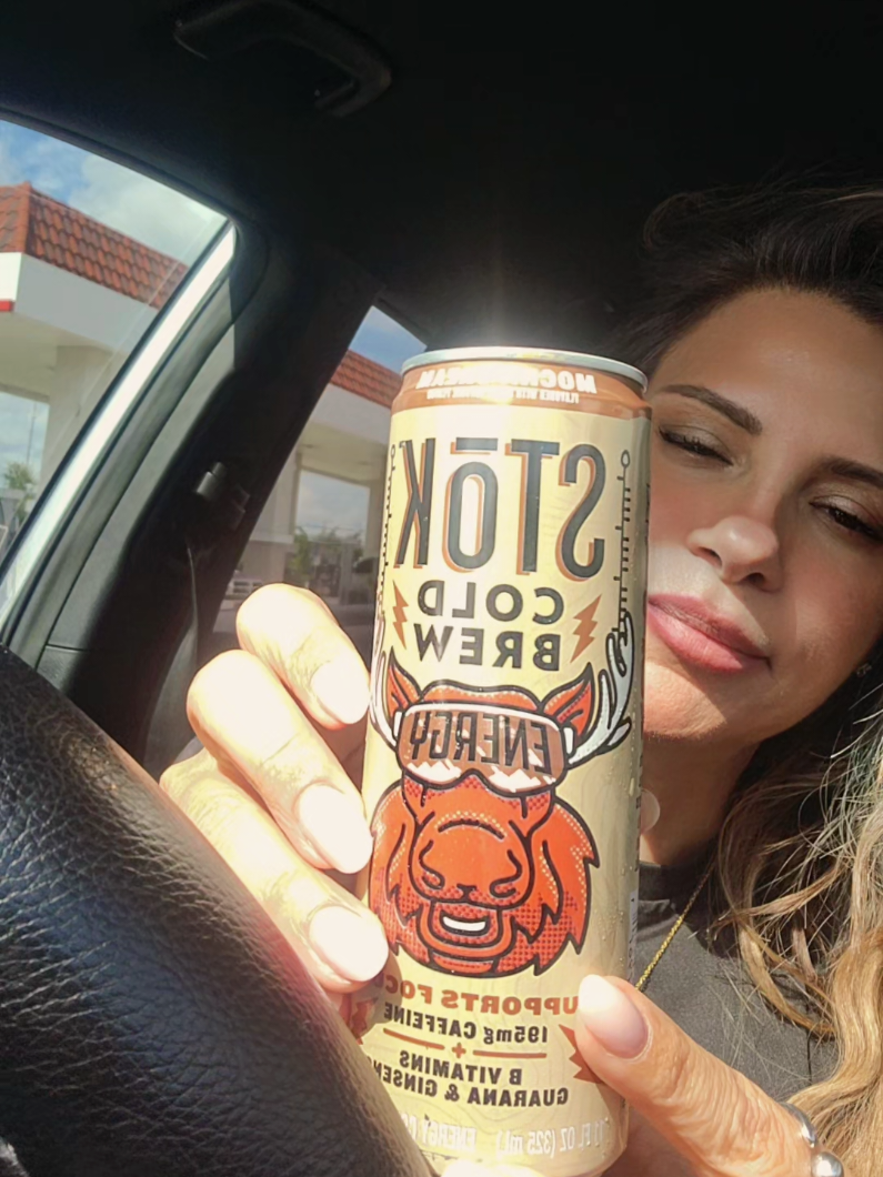 Love me some #beefjerky and #coldbrew #stok 
