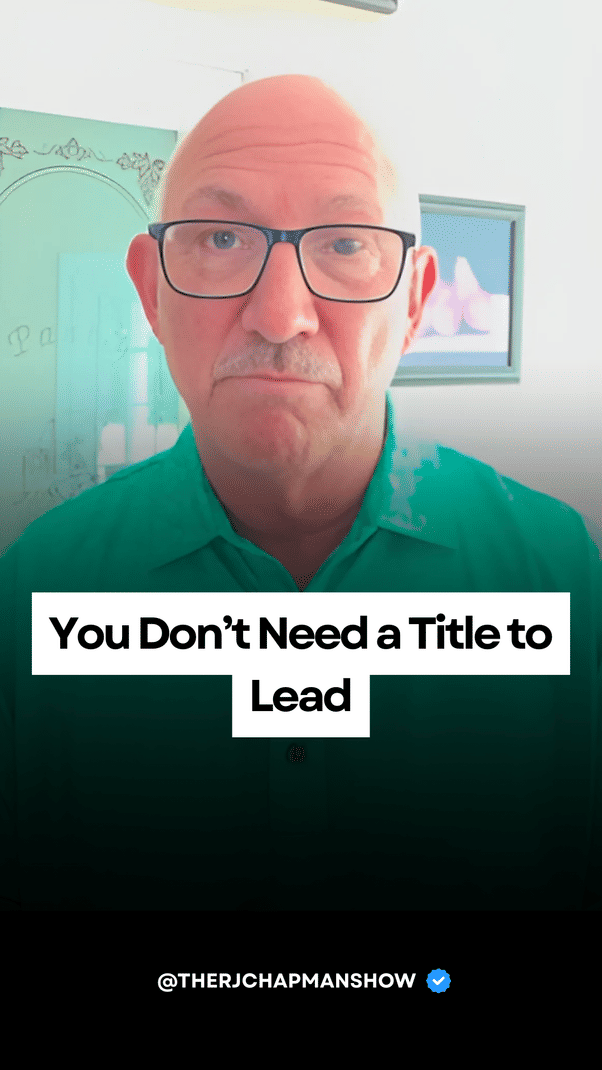 Leadership Isn’t About the Title I’ve seen countless leadership styles in my life, and here’s the truth: you don’t need a title to be a leader. Leadership is about influence—helping people do better by showing them what works. It could be a CEO, a janitor, or even a kid leading their friends on the playground. It’s all about making a difference, no matter your position. #Leadership #Influence #RJChapman
