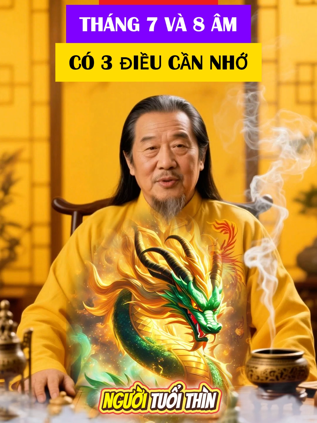 Tuổi Thìn trong tháng 7 và 8 âm lịch có ba điều cần ghi nhớ #tuvi #12congiap #giaihan #phongthuy #xaxui #tuvi12congiap #tuvisomenh #phongthuytamlinh #tuoithin