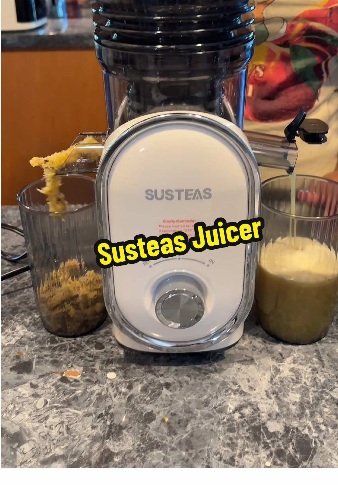 Juicing a whole pineapple has never been easier 🍍 with the @SUSTEAS US Cold Press Juicer you get fresh juice in seconds and can throw in apples, carrots, celery, and more #tiktokshopcreatorpicks #spotlightfinds #juicing #HealthyLiving #PineappleJuice