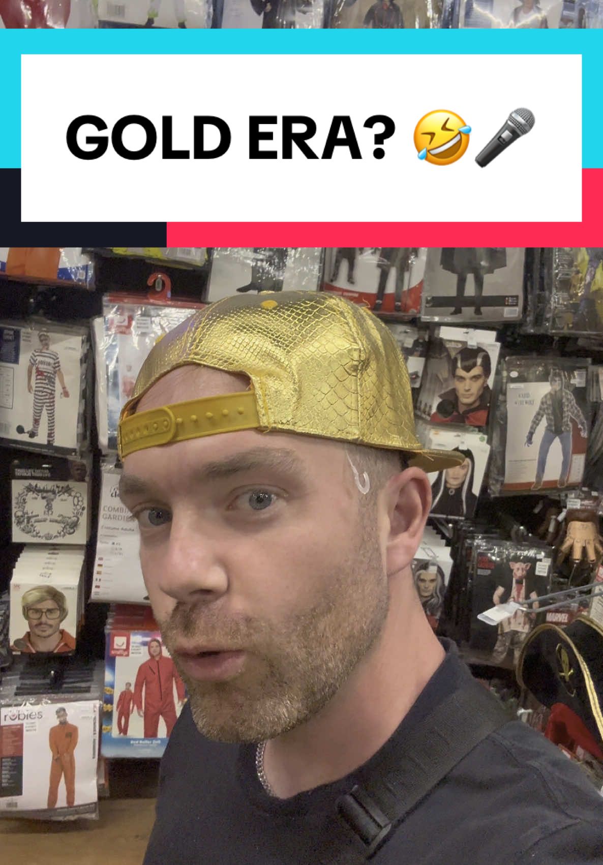 GOLD ERA?! 🤣🎤 #gold #whatdoyouthink? #hat 
