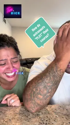 Rick was lost in space🤣Jaxon, thanks for sharing this one with us!😬 #trishandrick #jokeswithtrishandrick #ihaveajoke #funny #laugh #keepsmiling #marriedlife #husbandwife #couplegoals #couplecomedy #CapCut 