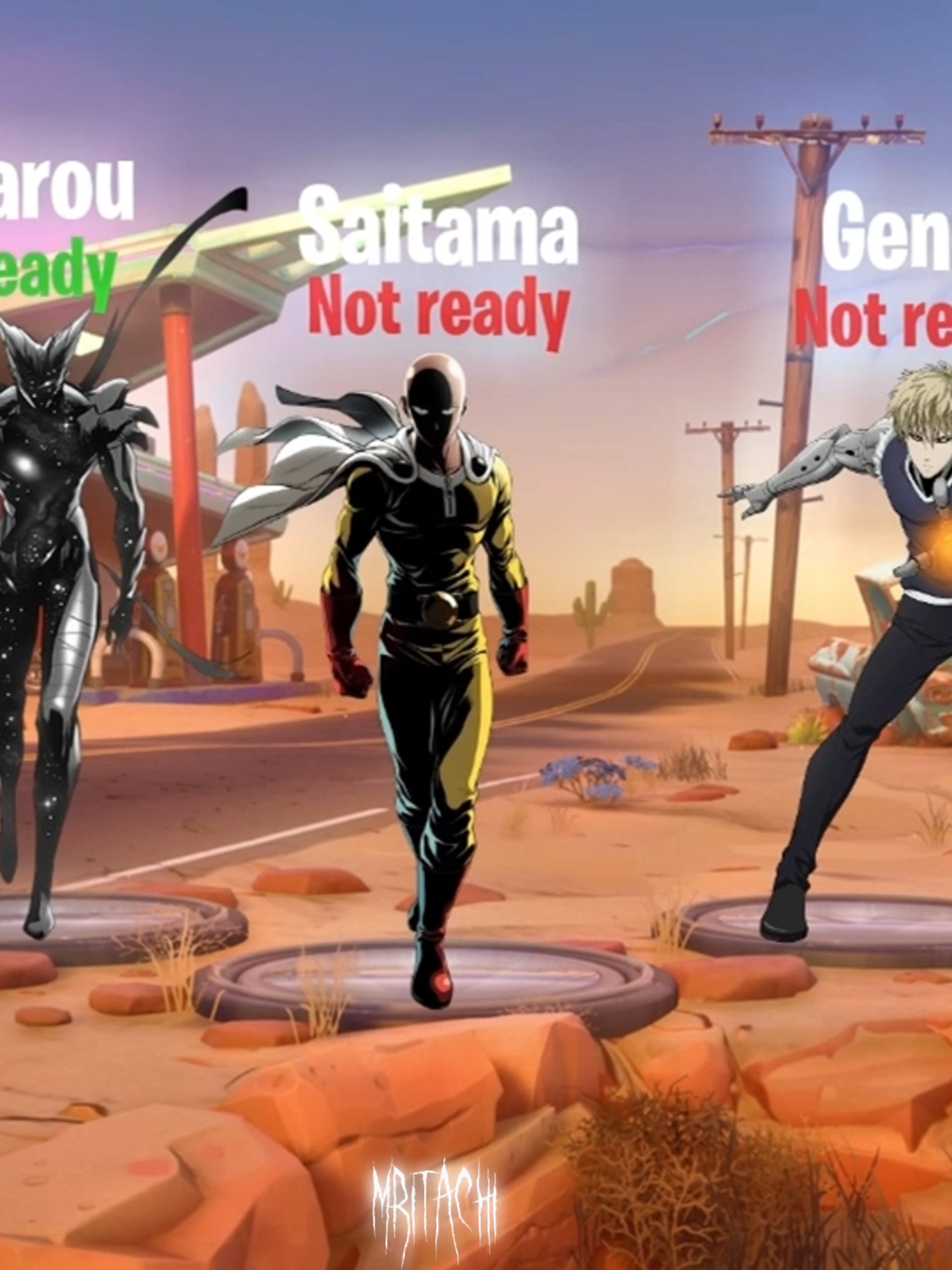WE wanted Garou in Fortnite. One punch man in fortnite. #garou #saitama #genos #onepunchman #animefyp #fyp #fortnite #trendin