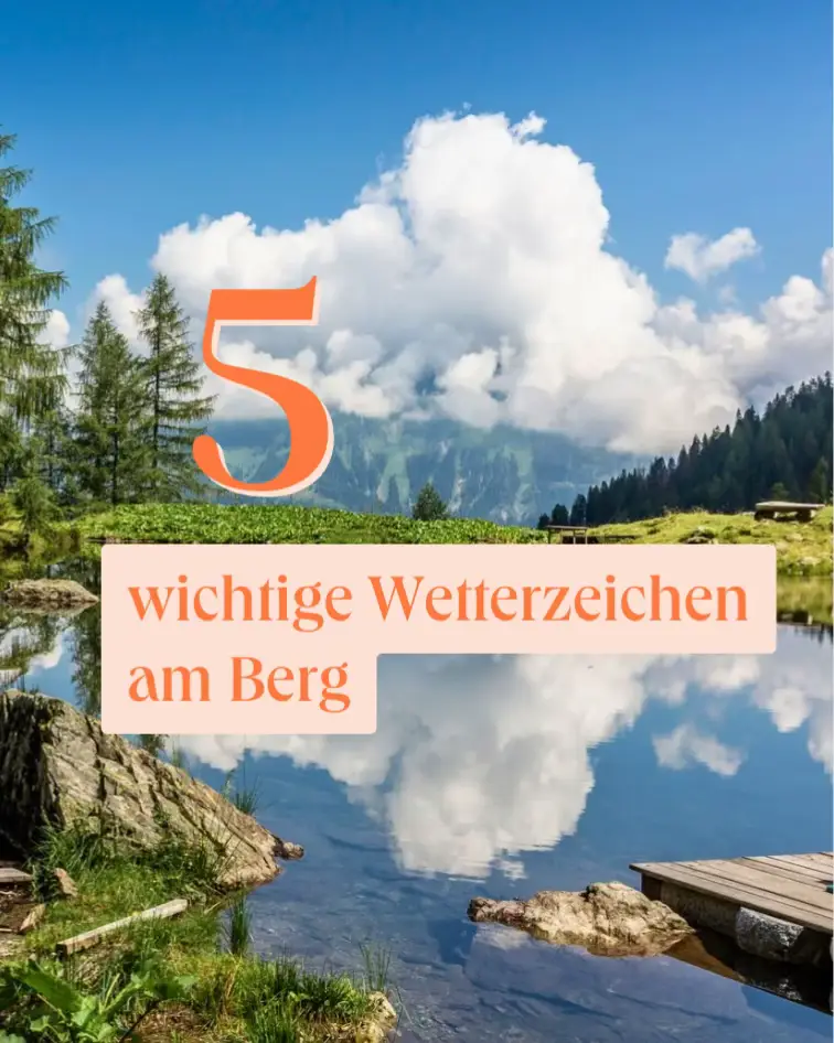 ⛈️ Auf einer Bergtour sollte man das Wetter immer im Auge behalten, ganz besonders im Sommer. Diese Anzeichen deuten auf einen Wetterumschwung hin. 👉 Noch mehr Wetter-Infos findest du im Artikel über den Link in der Bio! 📷: Bernhard Huber, Adobe Stock (x2), mauritius images, Matthias Fend, Gregor Kuntscher, Stefan Kürzi    
