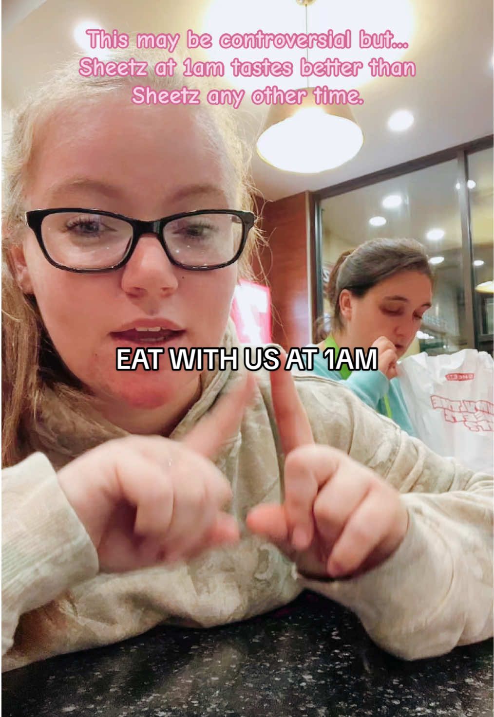 Who else’s cousin is their partner in crime for late night food runs? @Brittany Erhart love youuuu ☺️❤️ #sheetz #sheetzrun #latenightvibes 