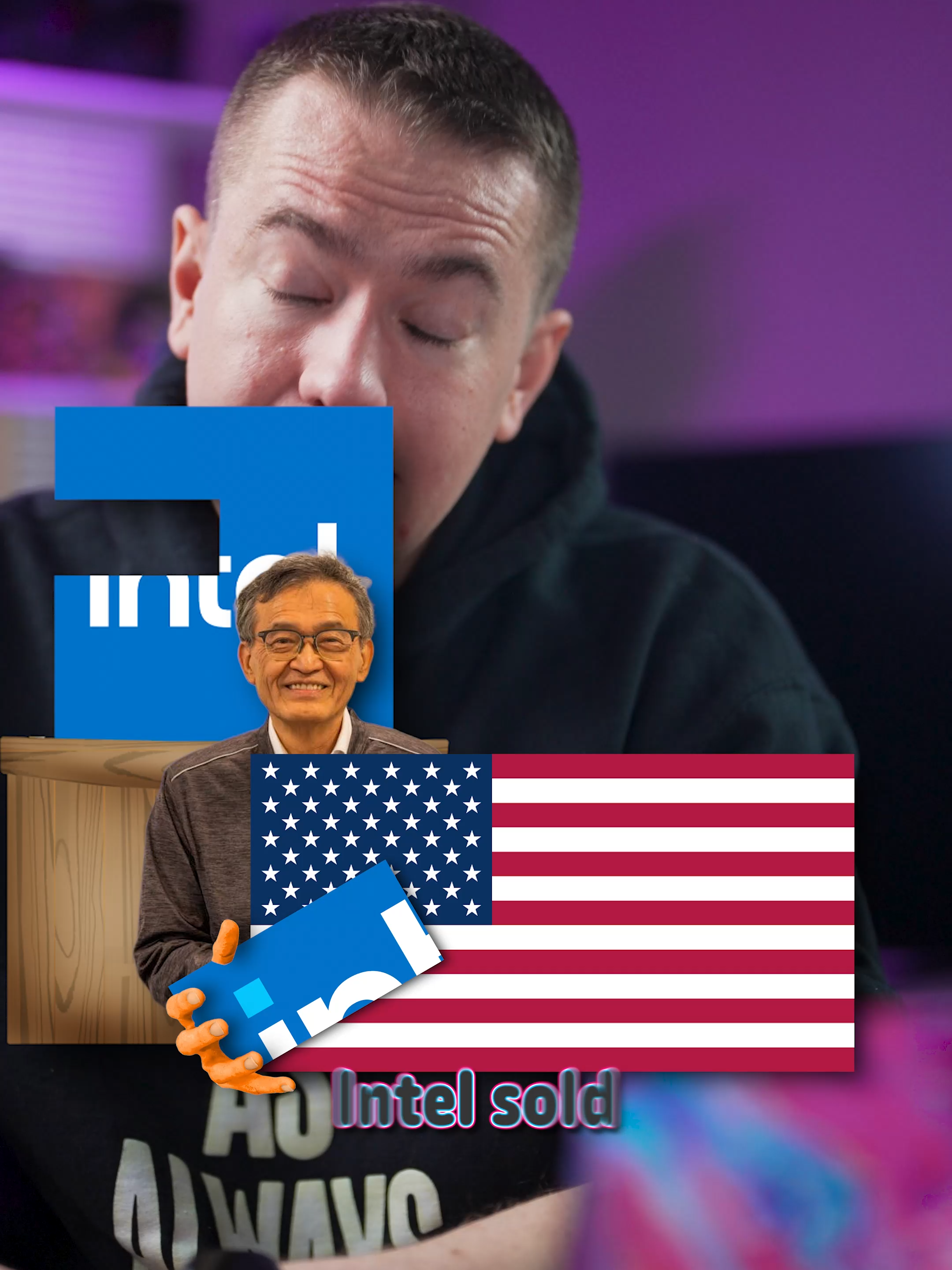 Intel sold 10% of their company to the US government and immediately turned around and talked about how it was a bad move.