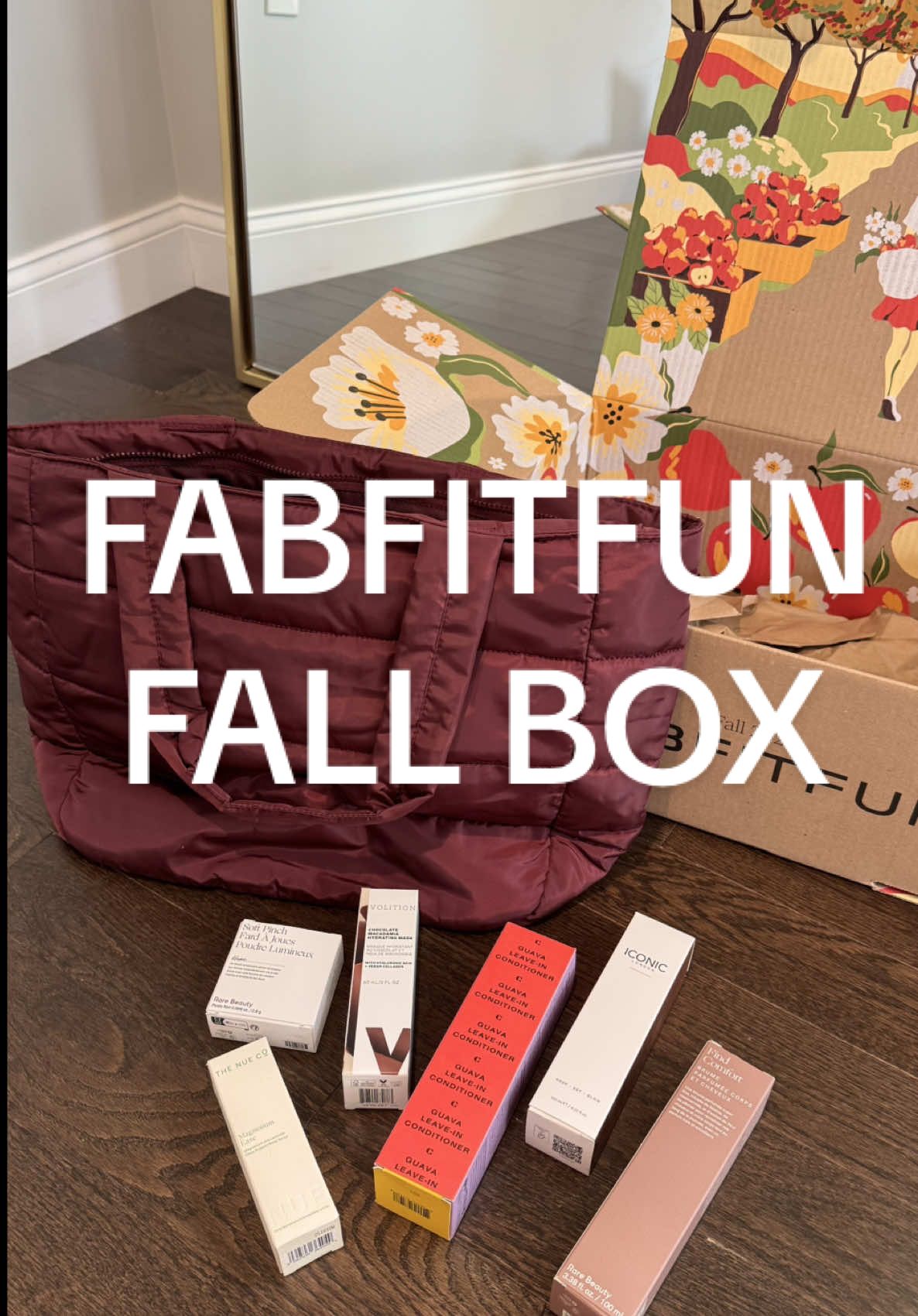 okay I’m obsessed 🤩 @FabFitFun @Splits59 @Rare Beauty @Iconic London @Volition Beauty, Inc. @The Nue Co @myceremonia #fabfitfun #unboxing #haul #fall #fyp 