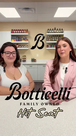 Welcome to the first episode of the Botticelli Hot Seat! 🔥🪑🍅  In this series Emel will interview each of our employees to see how much they know about our company, and of course, put them in the hot seat!  Comment below how many you were able to answer! ✨🍅🌿🫒  #italian #italy #officehumor #office 
