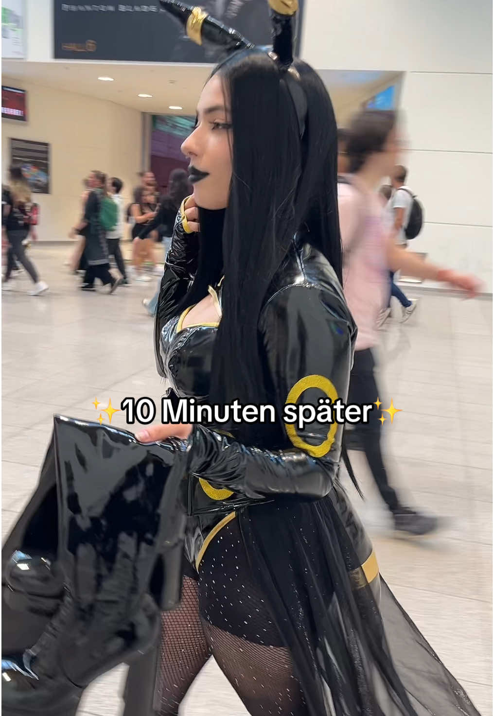 Hab immerhin länger ausgehalten als beim letzten Mal 😂 #gamescom #nachtara #cosplay #pokemon 