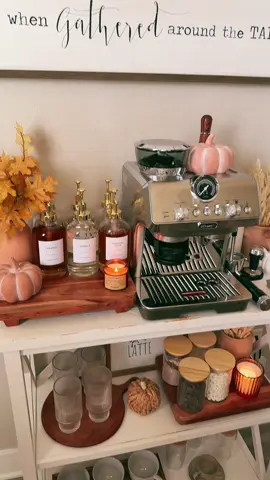 Hot Decaf Brown Sugar Latte🤎🍂✨ Espresso machine @delonghiofficial  Decaf espresso beans (Little Bear Coffee) Espresso cup @Amazon  Mug @target  Recipe 1 tbsp brown sugar  2 shots espresso  8 oz milk  #latte #coffeebar #coffeerecipe #espresso #livcakesfall 