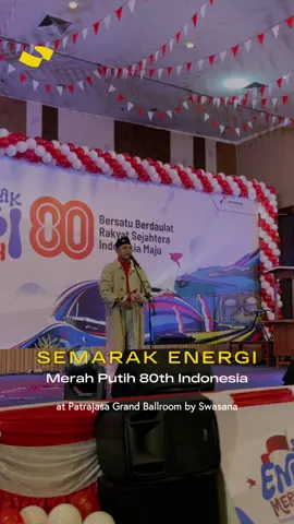 🇮🇩 Semarakkan Energi, Rayakan Merah Putih! ✨ Momen penuh kebersamaan dan semangat kemerdekaan dalam perayaan 80 Tahun Indonesia berlangsung meriah di Patra jasa Grand Ballroom by Swasana 🎉 Swasana selalu siap menjadi bagian dari setiap cerita besar, mulai dari wedding, gathering, hingga corporate event. Karena setiap momen berharga, layak dirayakan dengan megah dan penuh makna ❤️🤍 Kalau kamu lagi cari venue luas, elegan, dan nyaman untuk acara impianmu, Swasana Patra Jasa Grand Ballroom bisa jadi jawabannya! 📍 Klik link di bio & temukan detailnya sekarang! #SwasanaVenue #PatrajasGrandBallroom #SwasanaEvent #SemarakEnergi #DirgahayuIndonesia    