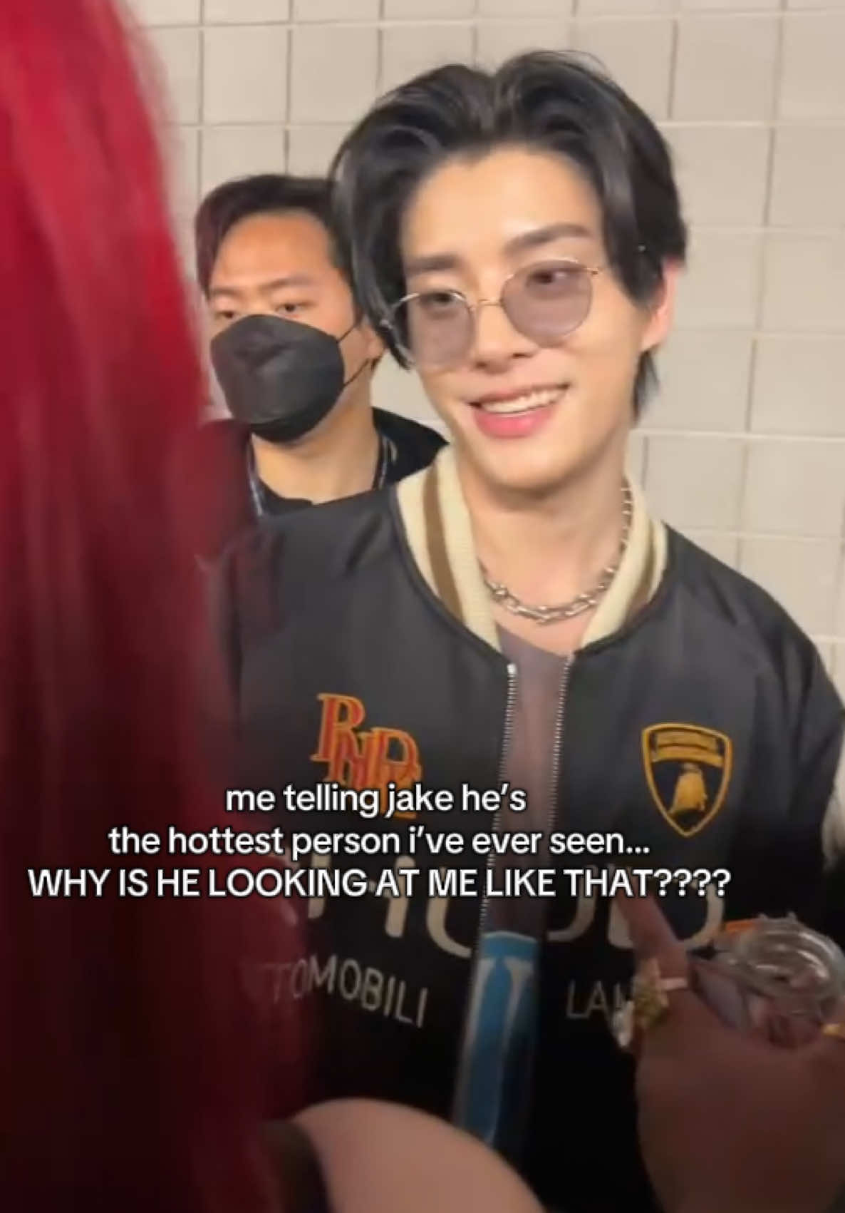 WHAT THE HEEEEELLLLLLLL #jakesim #simjaeyun #enhypen #enhypenlondon #sendoff #walkthelinetour #walkthelineeurope #engene 