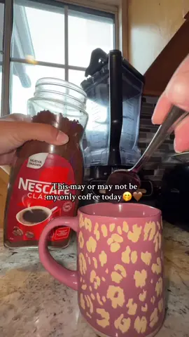 How many coffees do you drink a day?🤔🤭 #coffee #coffeeathome #sahm #momof2   @NESCAFÉ USA 